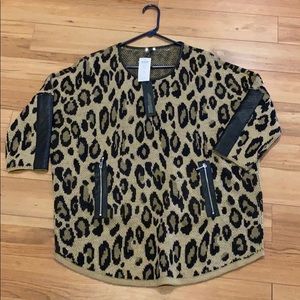 Chico’s animal print sweater